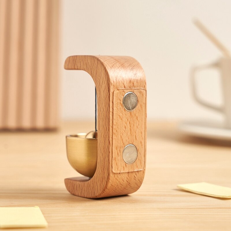 Rustic Wood Doorbell with Nature Sound