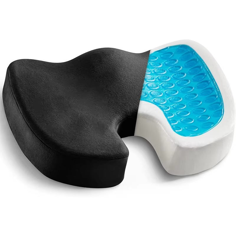 Comfortable Memory Foam Seat Cushion with Grip Bottom - Befez