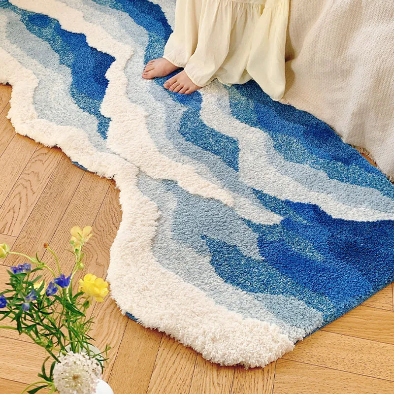 Ocean Blue Area Rug - Befez