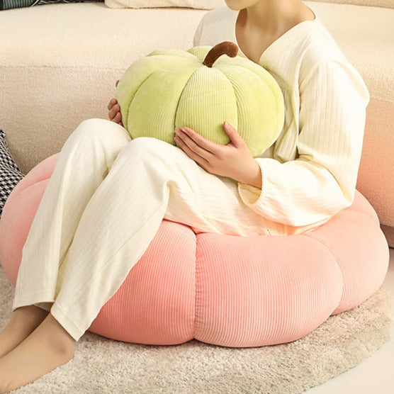 Soft Orange Fall Pillow