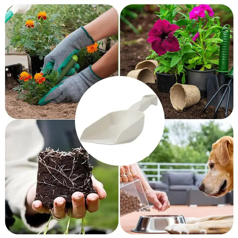 Compact Plastic Gardening Trowel with Ergo Handle