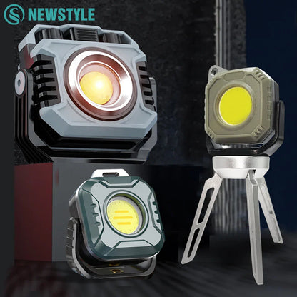 Bright LED Worklight 1500 Lumens Rechargeable Waterproof Lamp