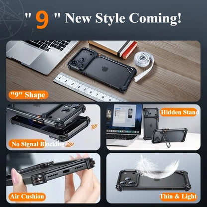 Slim Metal Edge iPhone 17 Phone Case Cover