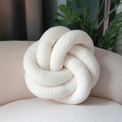 Soft Chunky Textured Throw Pillow