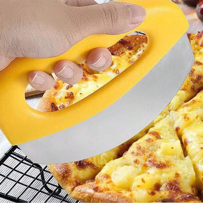 Easy Grip Stainless Steel Pizza Cutter Knife - Befez
