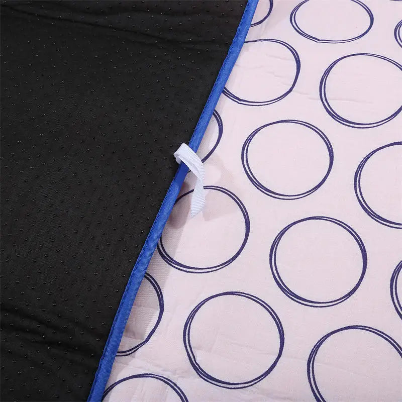 Portable Ironing Board with Heat Resistant Mat