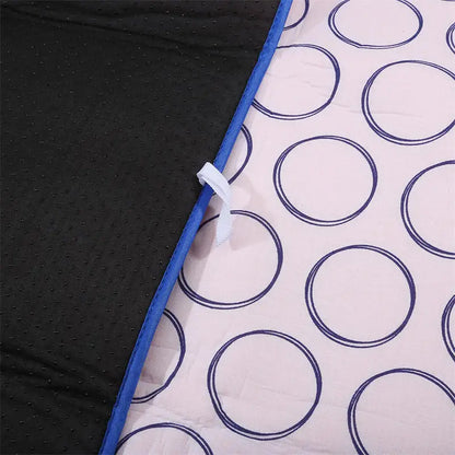Portable Ironing Board with Heat Resistant Mat