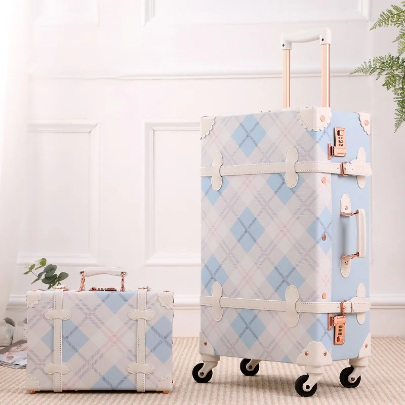 Vintage Style Hardside Luggage Set Valencia