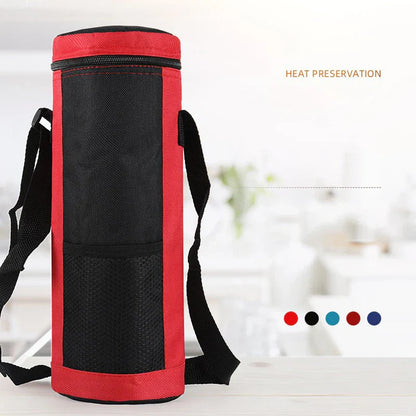 Thermal Insulated Water Bottle Tote Bag