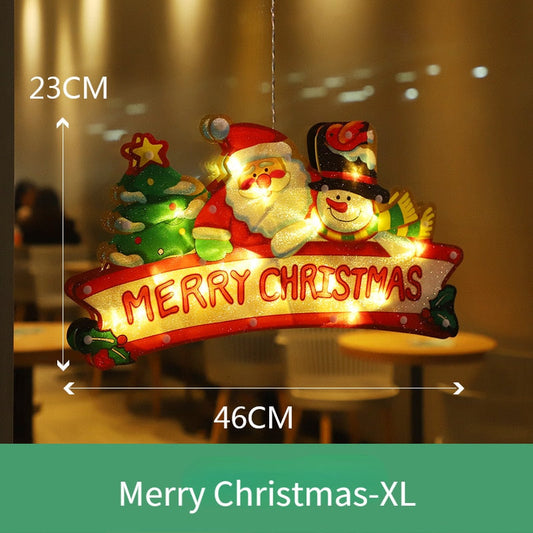 Colorful LED Christmas Window String Lights - Befez