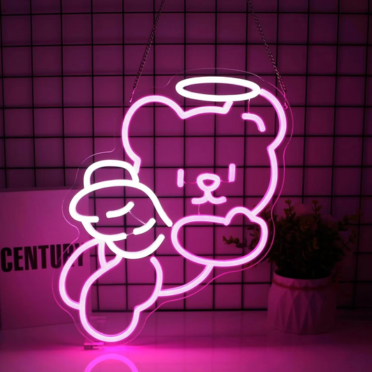 Colorful Bear LED Night Light with Adjustable Brightness - Befez