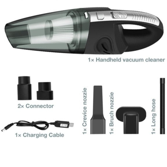 Compact Portable Vacuum Cleaner for Home Cleaning