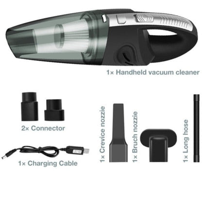 Compact Portable Vacuum Cleaner for Home Cleaning