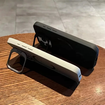 Slim Magnetic iPhone Lens Case with Soft Wrist Strap