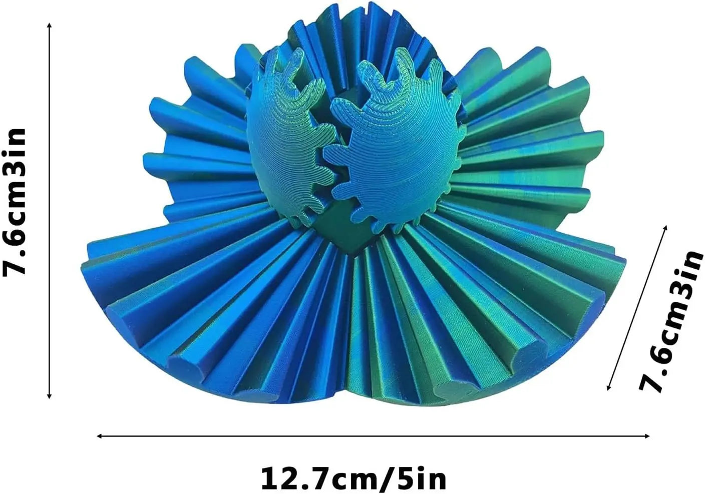 Cool Fidget Spinner Stress Ball Toy