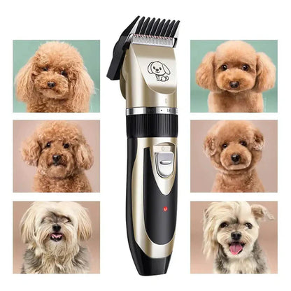 Quiet Pet Grooming Clipper Kit for Dogs