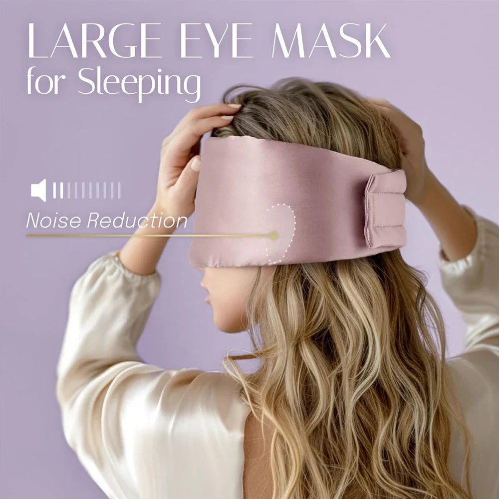 Soft Mulberry Silk Sleep Eye Mask for Better Sleep
