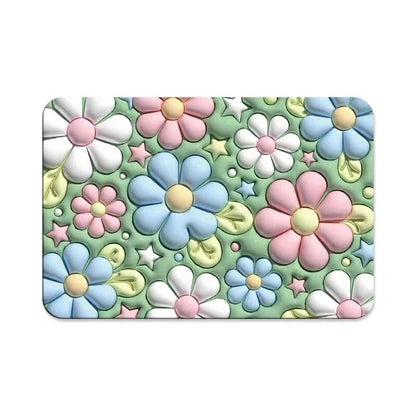 Befez | Slip Resistant Vibrant Fast Drying Bath Mat