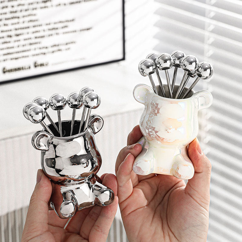 Small Cute Animal Snack Fruit Dish