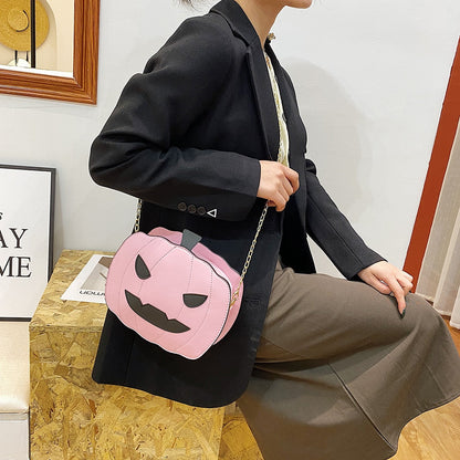 Small Orange Cute Shoulder Purse