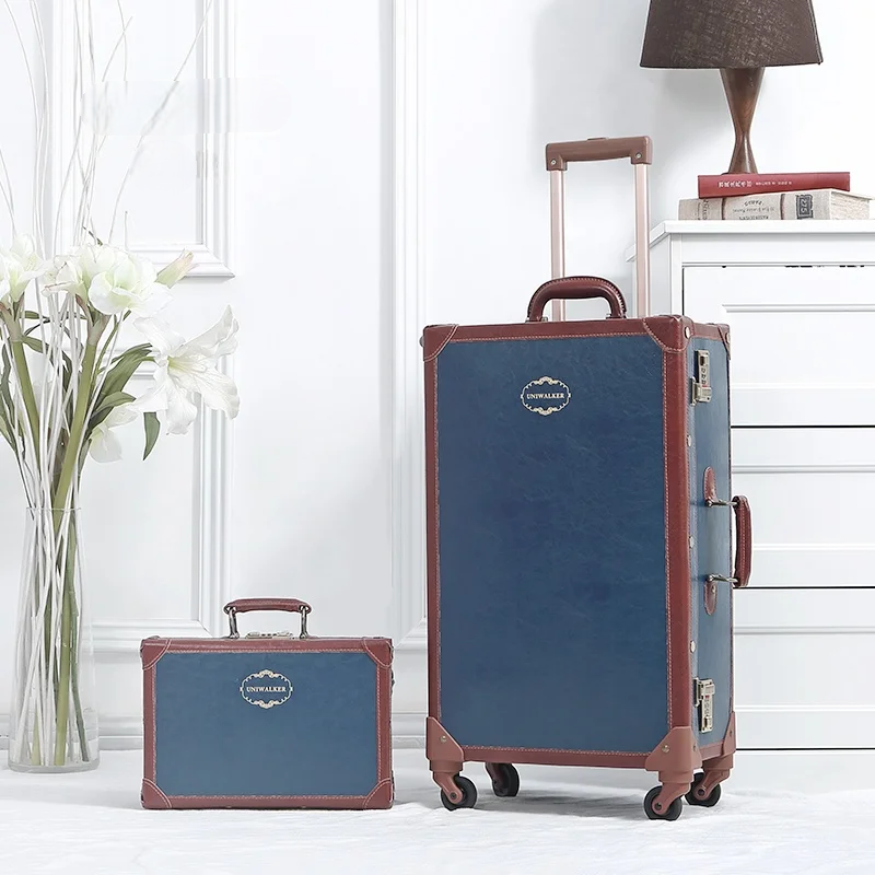 Vintage Style Hardside Luggage Set Valencia