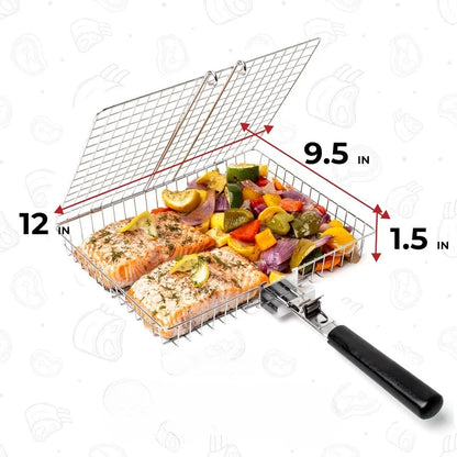 Compact Outdoor BBQ Grill Mat