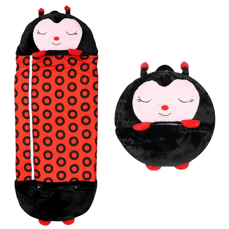 Soft Plush Sleep Bag for Warm Nights