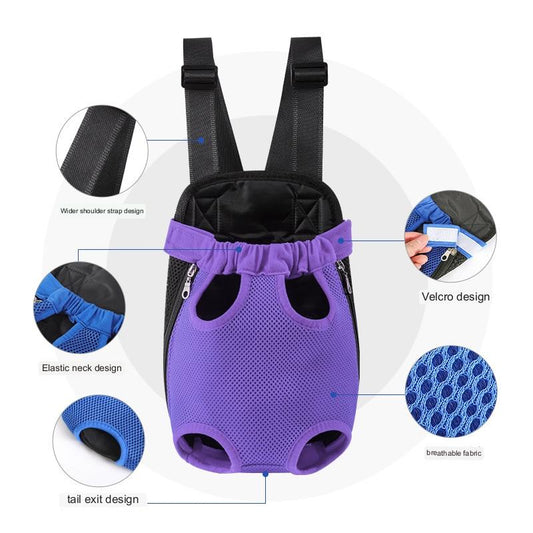 Comfortable Air Mesh Dog Travel Backpack - Befez