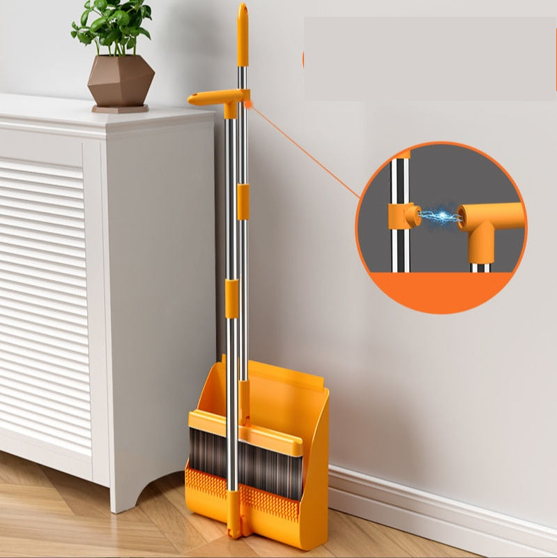Easy Fold Magnetic Sweeper Broom - Befez