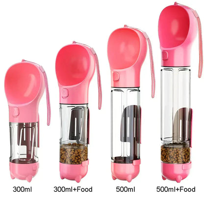 Portable 3-in-1 Pet Water Bottle Set