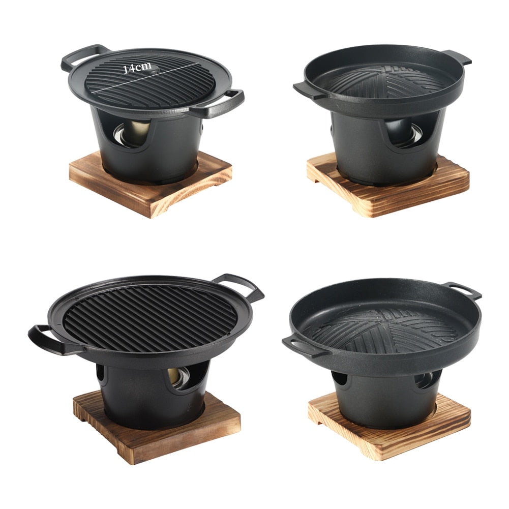 Compact Portable Non Stick Hibachi Grill