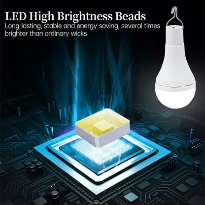 Portable Outdoor Solar Powered LED Camp Light