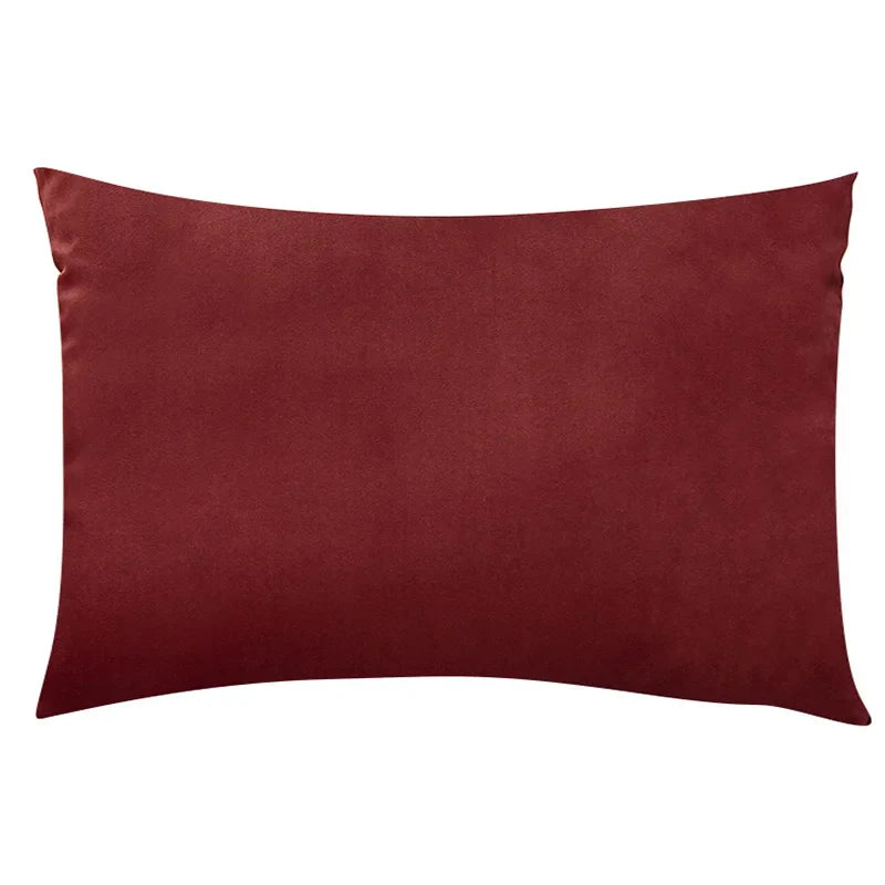 Soft Velvet Pillow in Bright Pastel Colors for Home