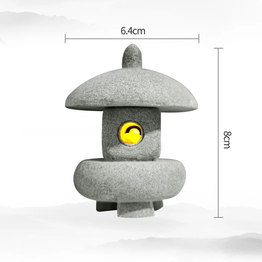 Small Zen Garden Stone Ornament