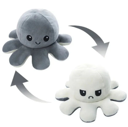 Cute Octopus Plush Toy with 2 Faces