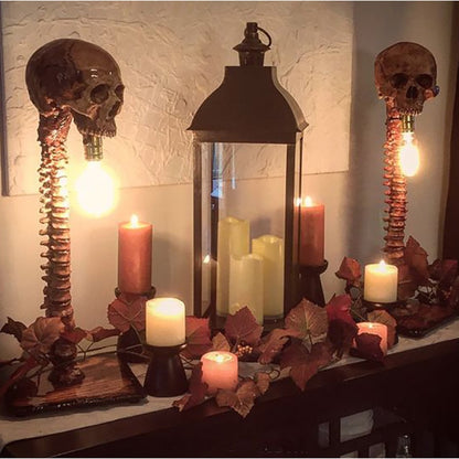 Dark Skull Desk Light Lamp