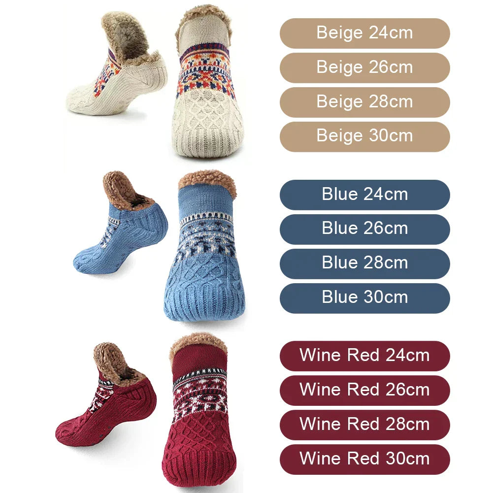 Warm Fuzzy House Socks for Men and Women