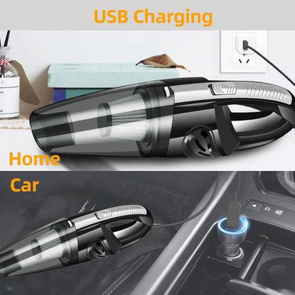 Compact Portable Vacuum Cleaner for Home Cleaning