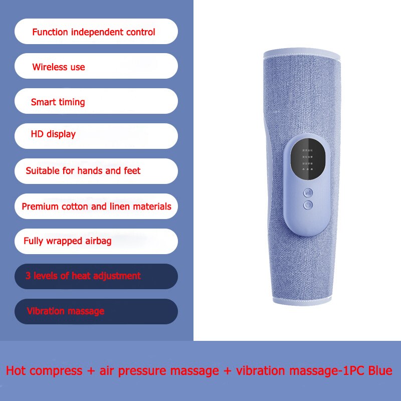 Compact Cordless Leg Massager with Vibration Therapy - Befez