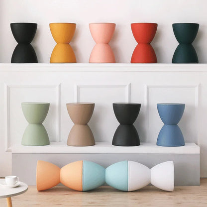 Simple Plastic End Table
