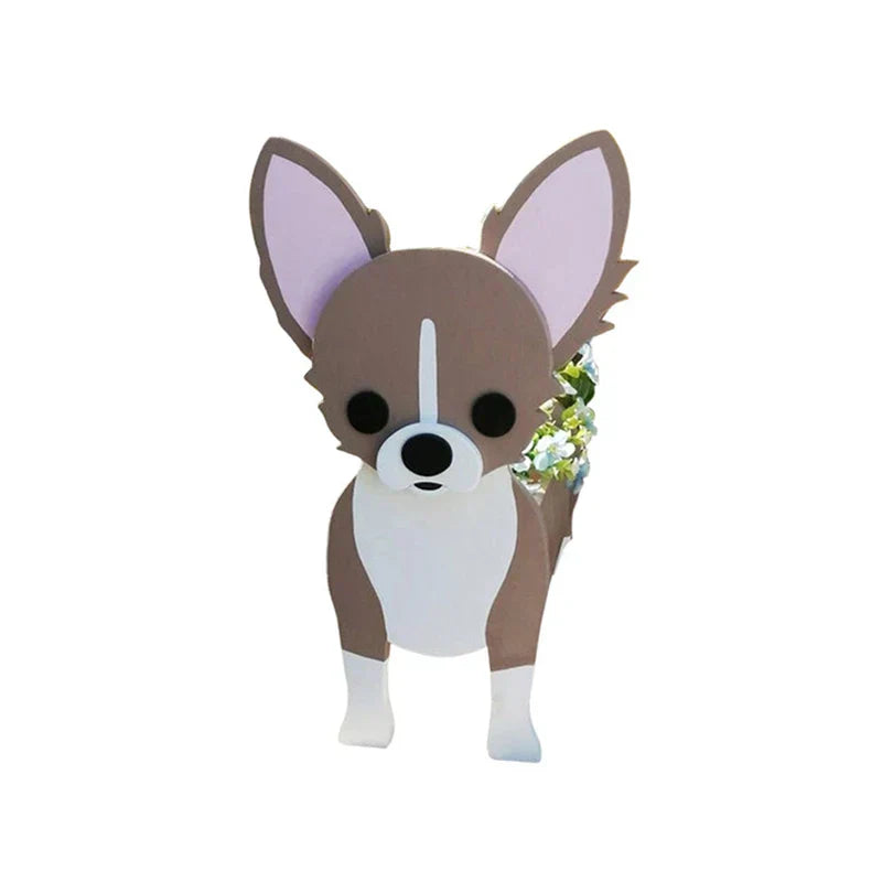 Cute Dog Planter - Adorable Pet Flower Pot
