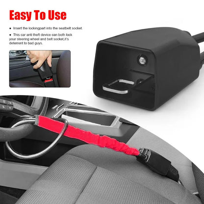 Anti Theft Car Steering Wheel Lock with Buckle Clamp