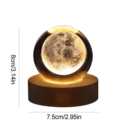 Sparkling Glass Orb Decorative Centerpiece
