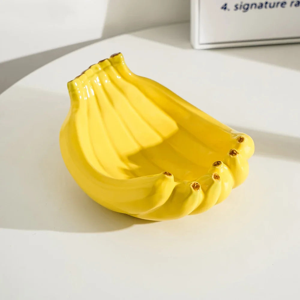 Yellow Fruit Kitchen Storage Dish