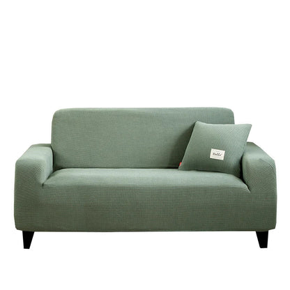 Fits 1-4 Seater, Elastic Sofa Slipcover with Jacquard Pattern
