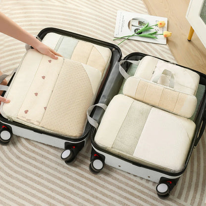 Compact Travel Storage Bag Set 5pc Waterproof