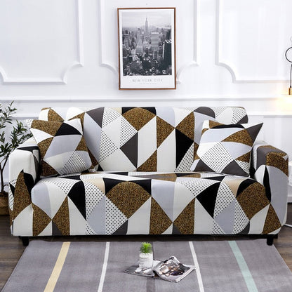 Stylish Slip Resistant Stretch Sofa Protector