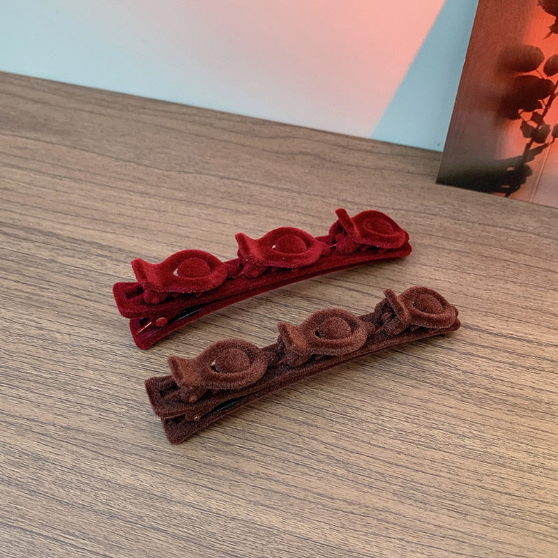 Easy 3-Layer Hair Clamp Styling Pin