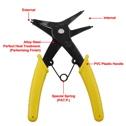 2 in 1 Locking Plier Wrench Set