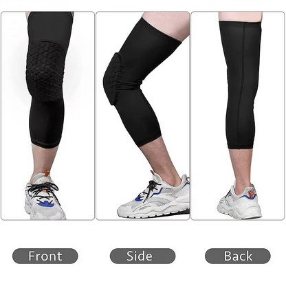 Protective Shock Absorbing Knee Pads for Sports Injury